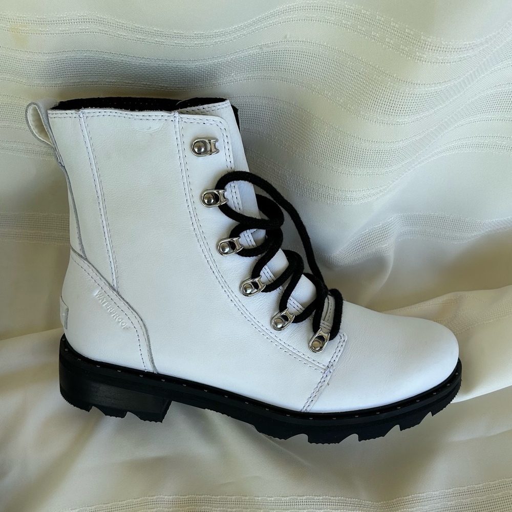 SOREL boots white sz 9.5 - Picture 5 of 8